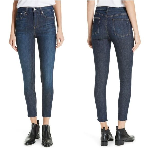 Rag & Bone 10 Inch Ankle Skinny Jeans Sz 26 - Picture 1 of 8